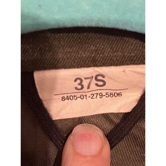 Men’s Military Jacket 37S Crown Clothing DSCP USA Made with Patches SEE ALL - Picture 2 of 16